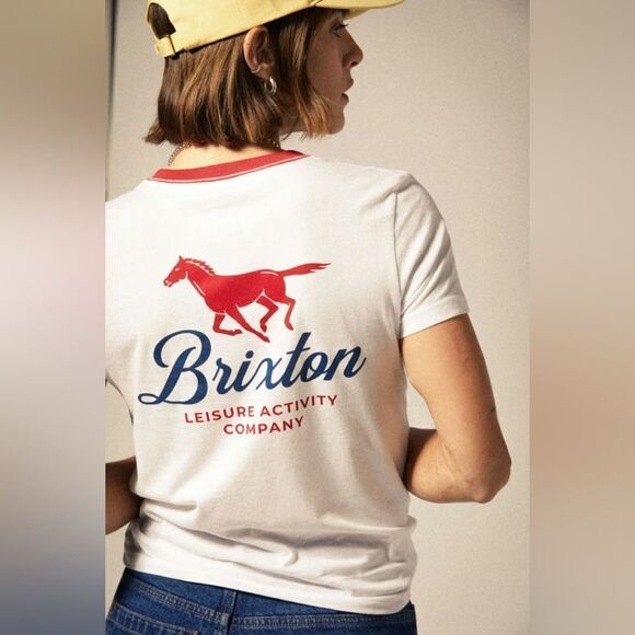 Brixton Leisure Activity Fitted Crew T-shirt - Picture 2 of 6